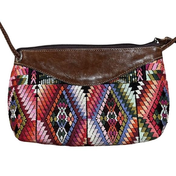 Needlepoint Mini Crossbody Bag - Picture 2 of 7